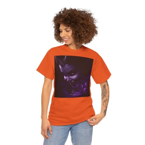 Lady Devil Unisex Heavy Cotton Tee (Front) - Image 31