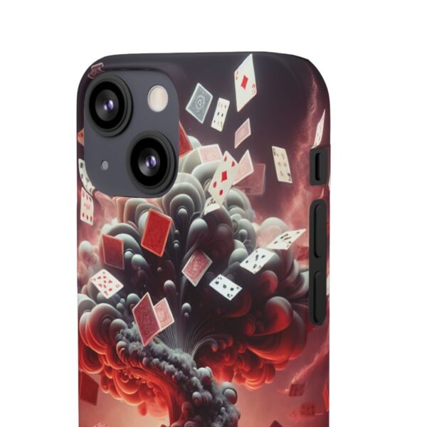 iPhone Playing cards Explosive Design Snap Case - Image 71