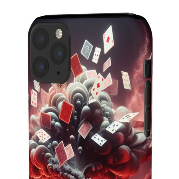 iPhone Playing cards Explosive Design Snap Case - Image 47