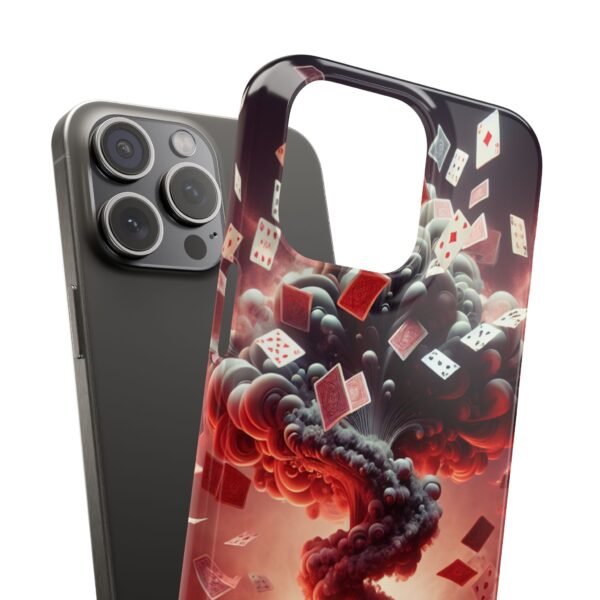 iPhone Playing cards Explosive Design Snap Case - Image 136