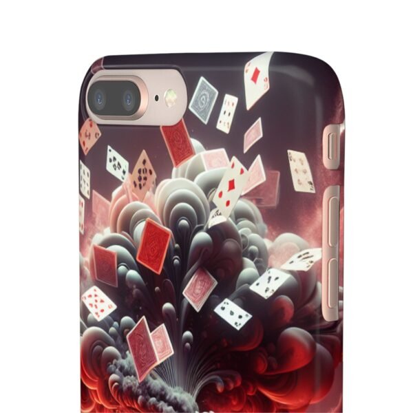 iPhone Playing cards Explosive Design Snap Case - Image 9