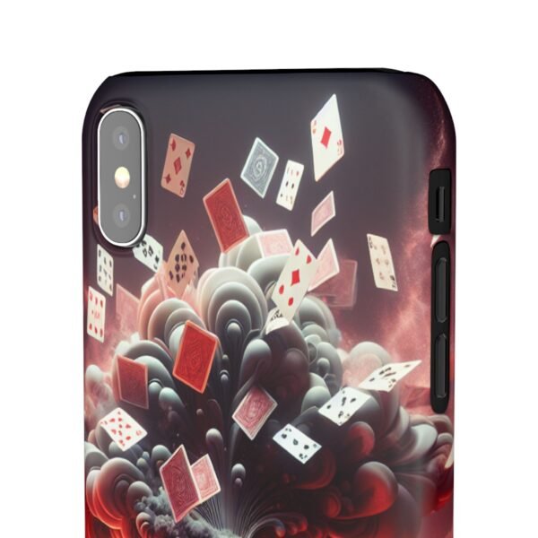 iPhone Playing cards Explosive Design Snap Case - Image 35
