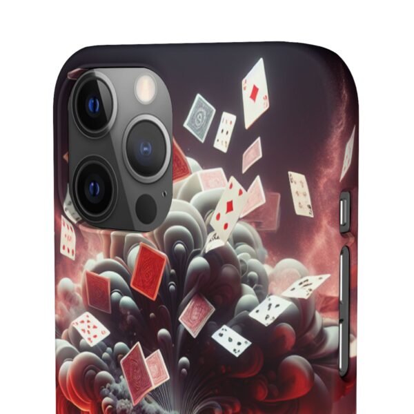iPhone Playing cards Explosive Design Snap Case - Image 63