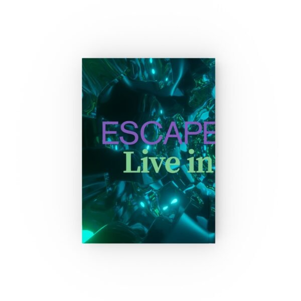 Escape Reality - Hard Backed Journal - Image 3