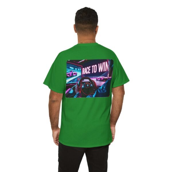 Racing SIM Inspired Unisex T-shirt, Race to Win Design - Image 36