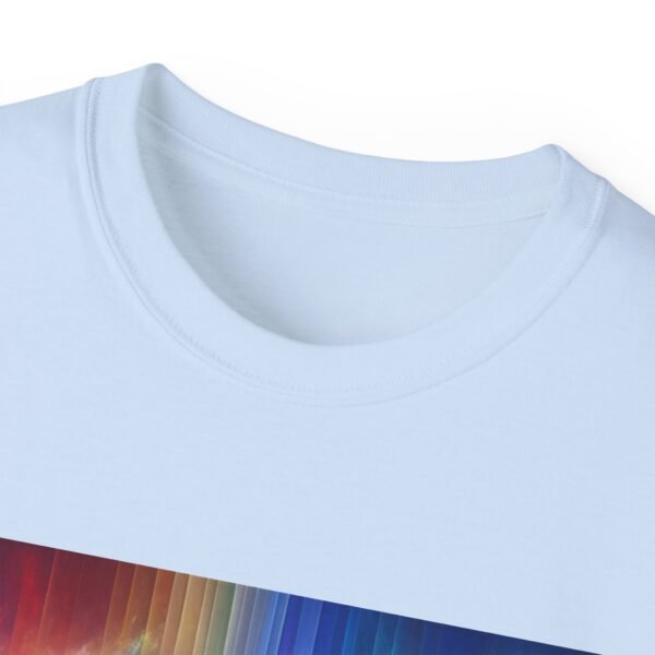 Colorful Rainbow Clouds Unisex Cotton Tee, Vibrant Graphic Tee, Casual Wear, Gift for Friends, Summer Vibes, Festival Shirt - Image 46