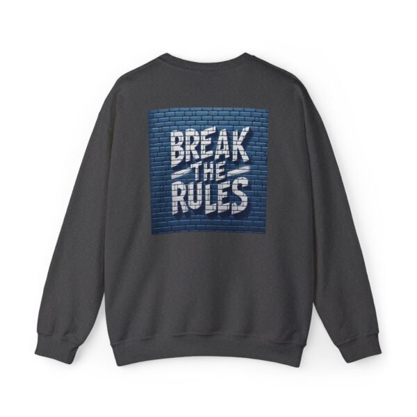 Unisex Crewneck Sweatshirt - Break The Rules - Image 22