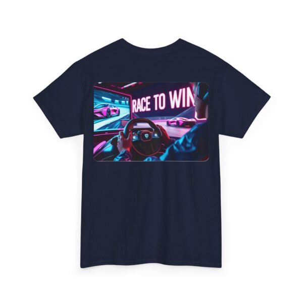 Racing SIM Inspired Unisex T-shirt, Race to Win Design - Image 46