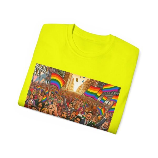 Pride Celebration Tee, Unisex Ultra Cotton T-Shirt for LGBTQ+ Support, Rainbow Parade Shirt, Festival Outfit, Gift for Allies - Image 35