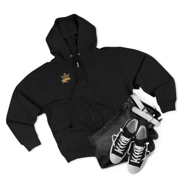 KING Unisex Zip Hoodie - Image 3