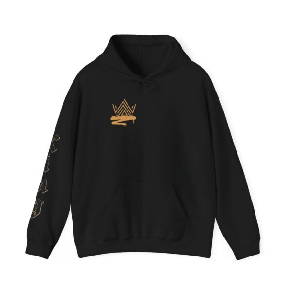 Unisex Heavy Blend™ KING (Graphic/Black on sleeve) hoodie. - Image 9
