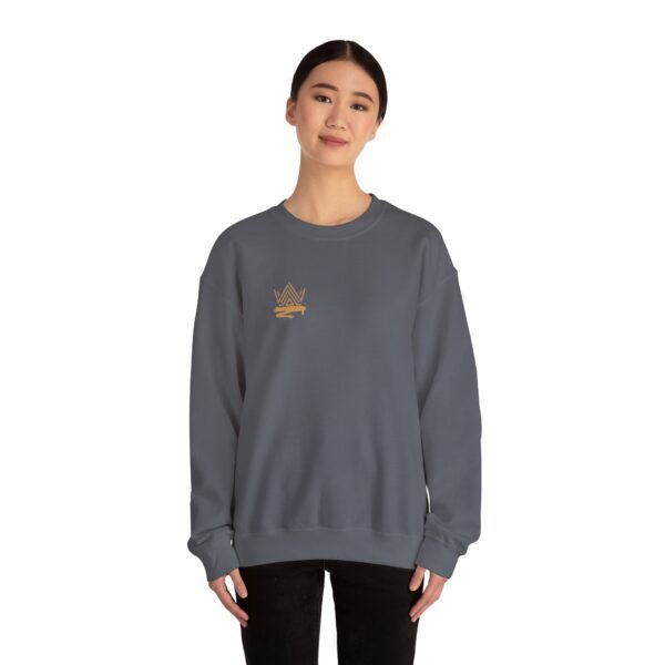 Unisex Heavy Blend™ KING (W back graphic) Crewneck Sweatshirt - Image 24