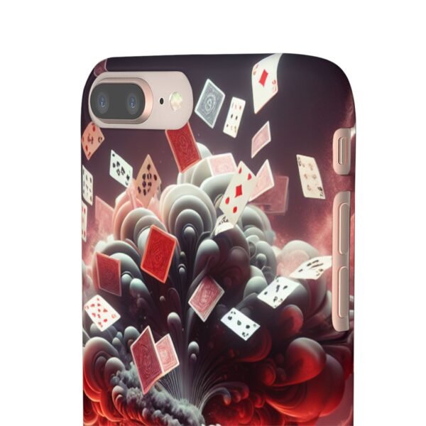 iPhone Playing cards Explosive Design Snap Case - Image 11