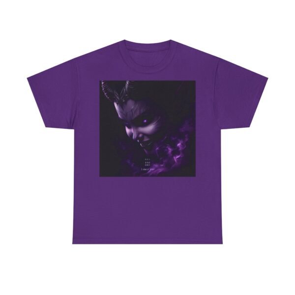 Lady Devil Unisex Heavy Cotton Tee (Front) - Image 3