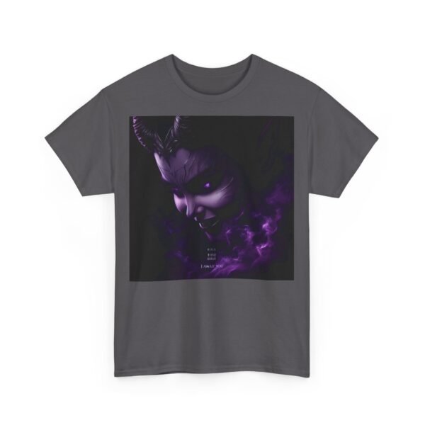 Lady Devil Unisex Heavy Cotton Tee (Front) - Image 44