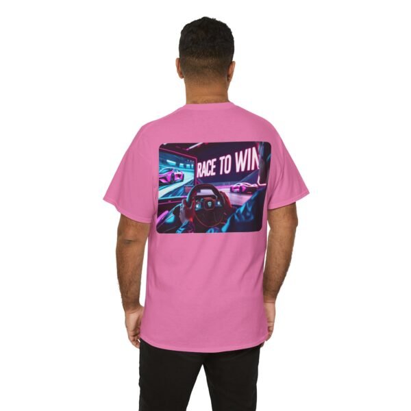 Racing SIM Inspired Unisex T-shirt, Race to Win Design - Image 54