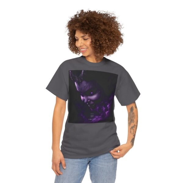 Lady Devil Unisex Heavy Cotton Tee (Front) - Image 46