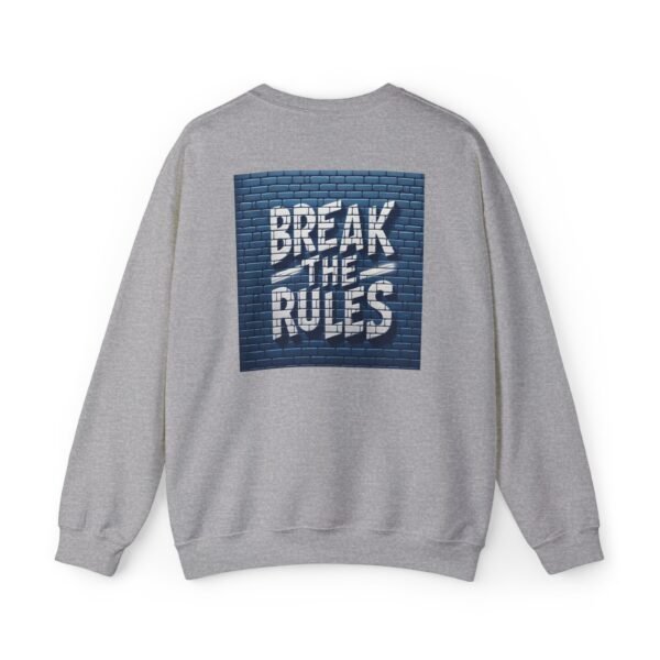 Unisex Crewneck Sweatshirt - Break The Rules - Image 17