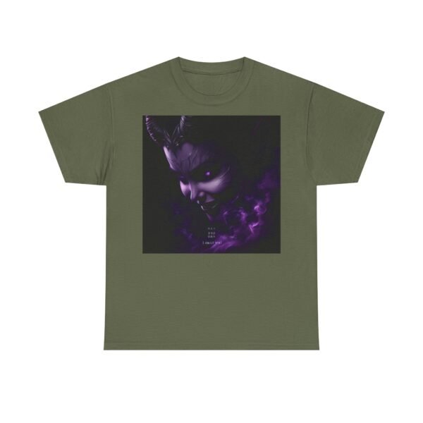 Lady Devil Unisex Heavy Cotton Tee (Front) - Image 32