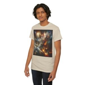 Cosmic Aura/Fallen Angel Unisex Heavy Cotton Tee (Front)