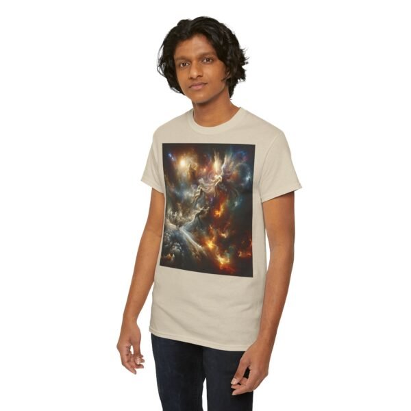 Cosmic Aura/Fallen Angel Unisex Heavy Cotton Tee (Front)