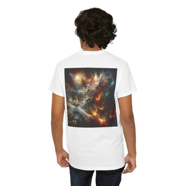 Cosmic Aura/Fallen Angel Unisex Heavy Cotton Tee - Image 10