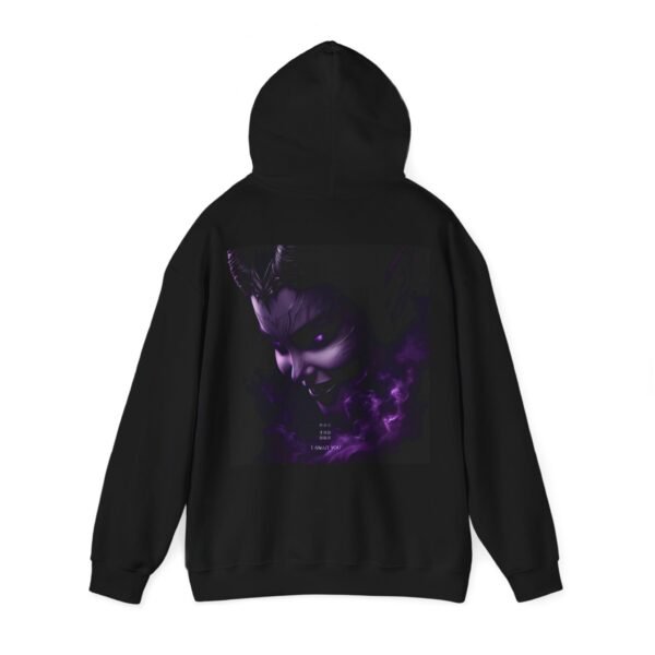 Lady Devil Unisex Hooded Sweatshirt - Image 3