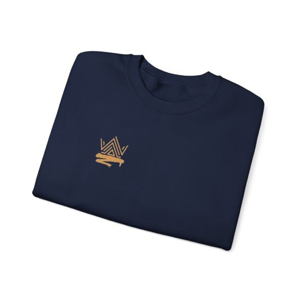 Unisex Heavy Blend™ KING (W back graphic) Crewneck Sweatshirt - Image 27