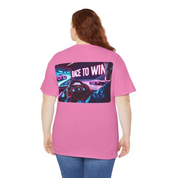 Racing SIM Inspired Unisex T-shirt, Race to Win Design - Image 53