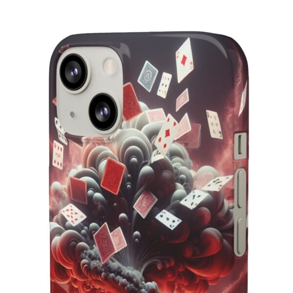 iPhone Playing cards Explosive Design Snap Case - Image 65