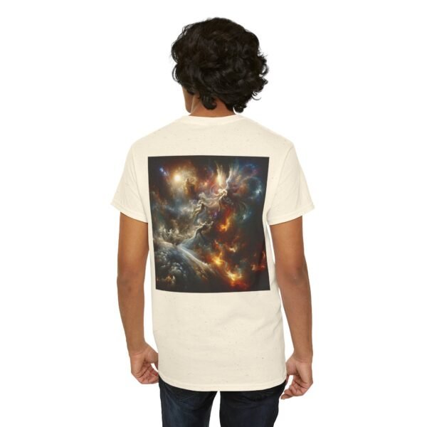 Cosmic Aura/Fallen Angel Unisex Heavy Cotton Tee - Image 35