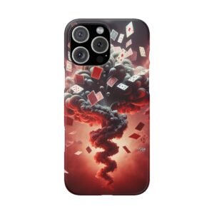 iPhone Playing cards Explosive Design Snap Case