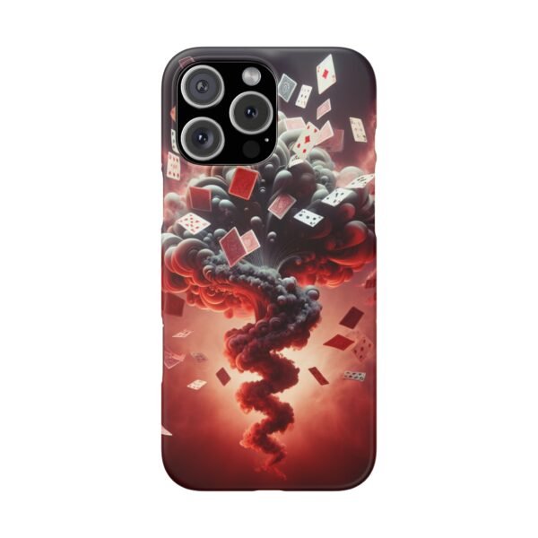 iPhone Playing cards Explosive Design Snap Case