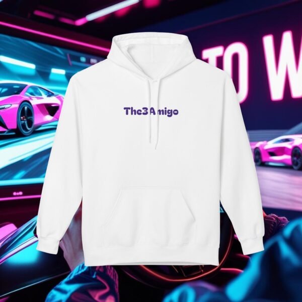 Racing SIM Inspired Unisex Hoodie, Race to Win Design - Image 2