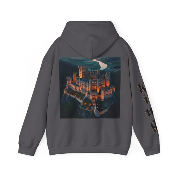 Unisex Heavy Blend™ KING (Graphic/Black on sleeve) hoodie. - Image 22