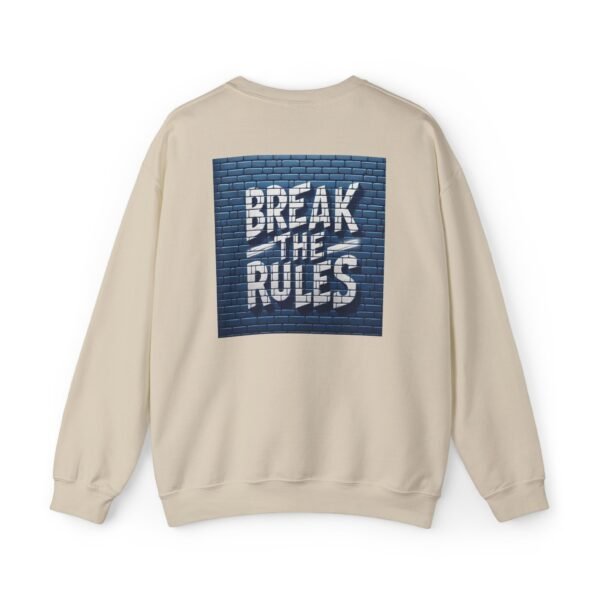 Unisex Crewneck Sweatshirt - Break The Rules - Image 12