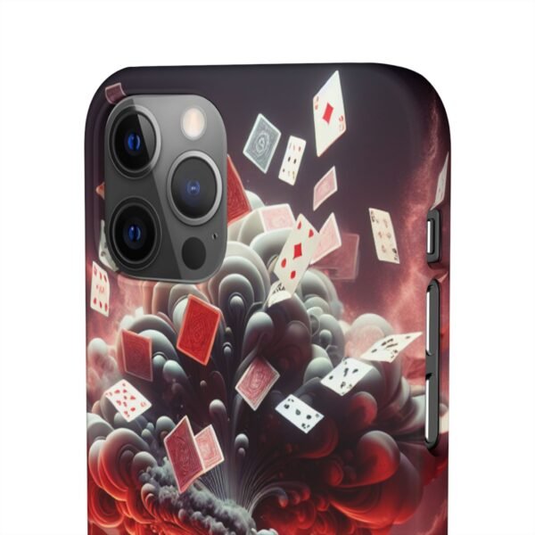 iPhone Playing cards Explosive Design Snap Case - Image 59