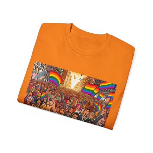 Pride Celebration Tee, Unisex Ultra Cotton T-Shirt for LGBTQ+ Support, Rainbow Parade Shirt, Festival Outfit, Gift for Allies - Image 31