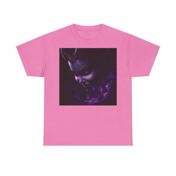 Lady Devil Unisex Heavy Cotton Tee (Front) - Image 57