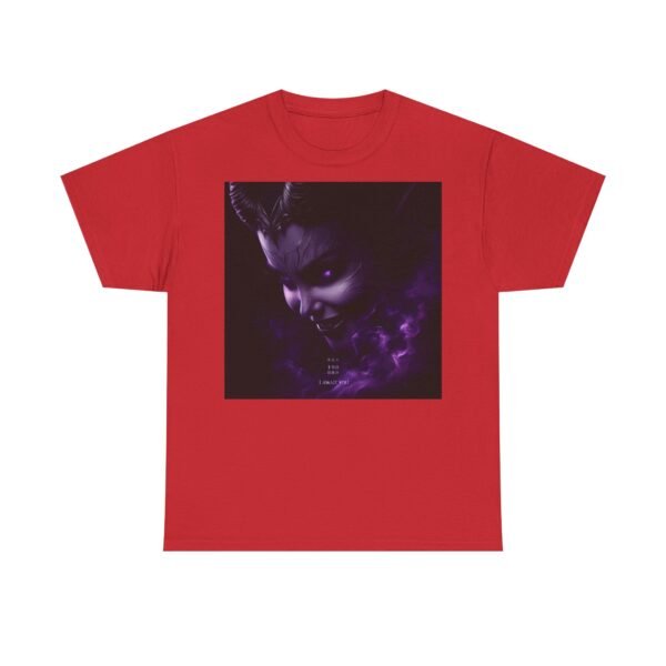 Lady Devil Unisex Heavy Cotton Tee (Front) - Image 62