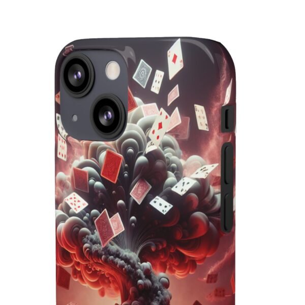 iPhone Playing cards Explosive Design Snap Case - Image 69
