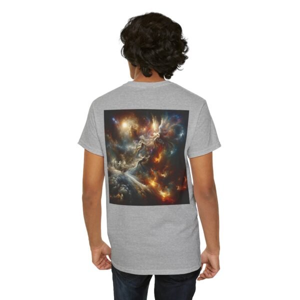 Cosmic Aura/Fallen Angel Unisex Heavy Cotton Tee - Image 20