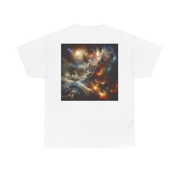 Cosmic Aura/Fallen Angel Unisex Heavy Cotton Tee - Image 7