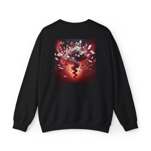Unisex Crewneck Sweatshirt - Playing Cards - Image 6