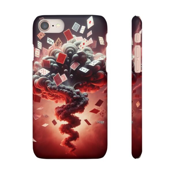 iPhone Playing cards Explosive Design Snap Case - Image 6