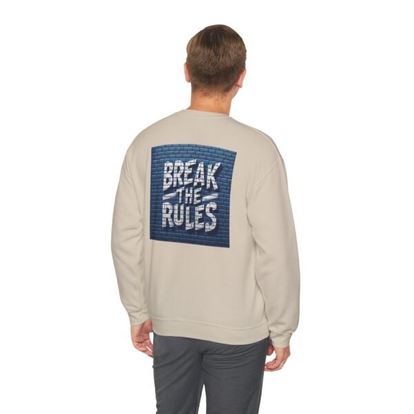 Unisex Crewneck Sweatshirt - Break The Rules - Image 15
