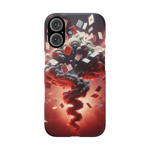 iPhone Playing cards Explosive Design Snap Case - Image 98
