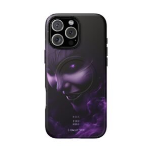 iPhone Lady Devil Tough Magnetic Phone Case