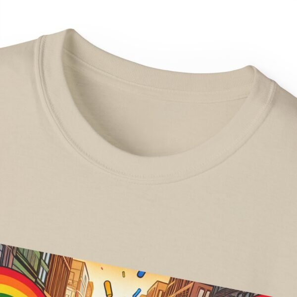 Pride Celebration Tee, Unisex Ultra Cotton T-Shirt for LGBTQ+ Support, Rainbow Parade Shirt, Festival Outfit, Gift for Allies - Image 16