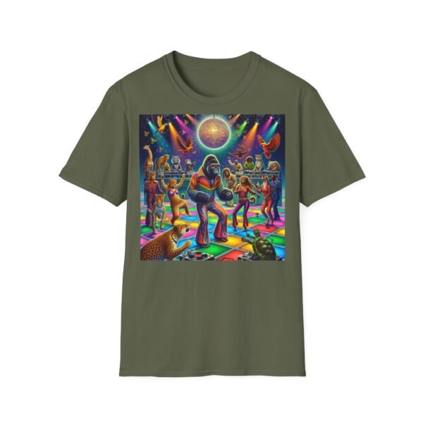 Disco Party Animal T-Shirt (Front) - Image 36